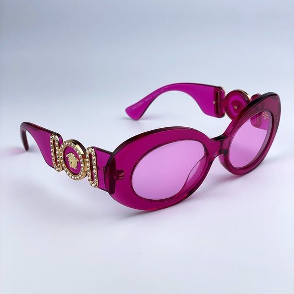 Versace VE4426BU MAXI MEDUSA BIGGIE 5334/5 Transparent Fuchsia Pink - Picture 7 of 13